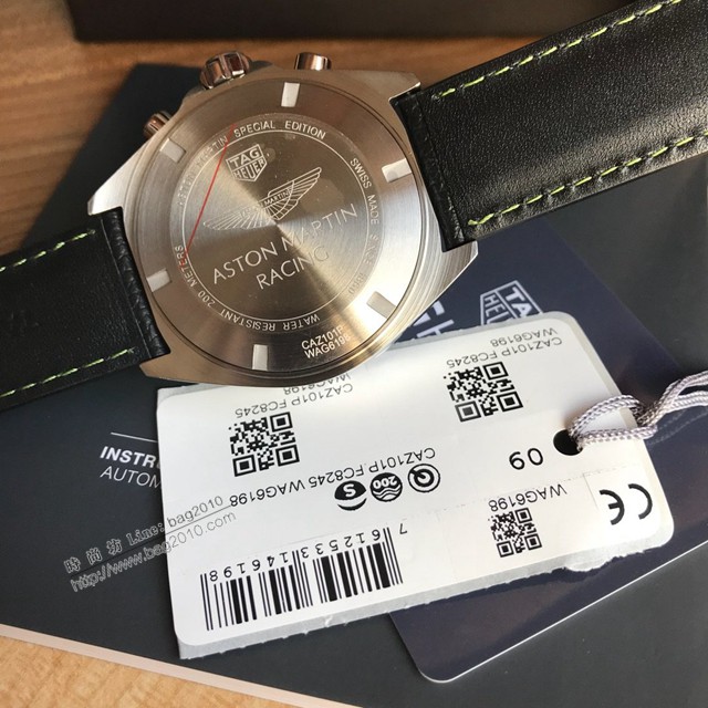 Tagheuer 泰格豪雅F1系列阿斯頓馬丁特別版石英男士腕表  gjs2071